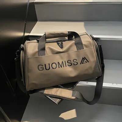 Men's sports bag with wet/dry compartment and shoe section - 5