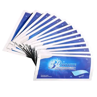 3D Teeth Whitening Strips, Stain Removal, Bright White Teeth Whitening Strips, Wholesale, One-Piece Dropshipping, Direct from Factory, Cross-Border Specialist