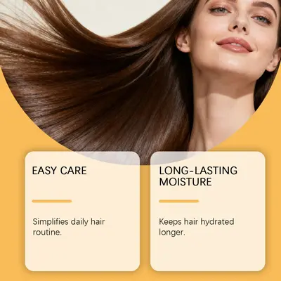 GleamXi Moisturizing Hair Oil, Lightweight, Smoothing, Non-Greasy - 3