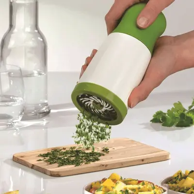 跨境新款香菜切碎器 碎菜器  草药切碎器 绿色研磨器 - 2