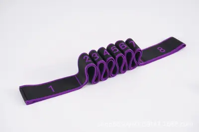 Digital Yoga Resistance Band for Glute and Leg Training - 12