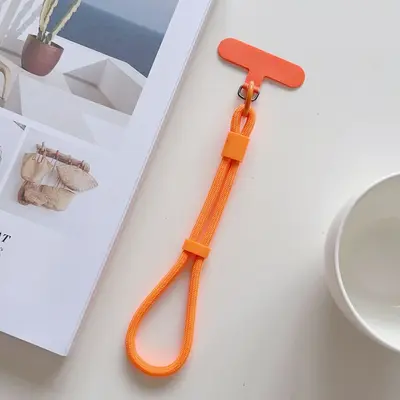 Adjustable Phone Lanyard with Self-Locking Wrist Strap and Pad - 12