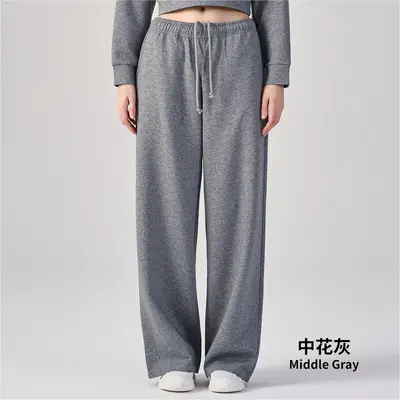 Women's Yoga Pants Wide-Leg High-Waisted Autumn Winter - 11