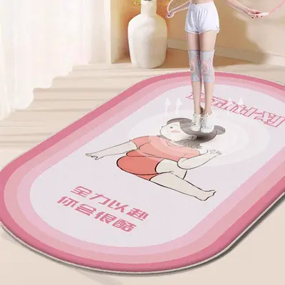 Soundproof yoga mat thick, non-slip, silent - 8
