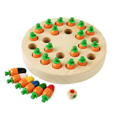 Radish Mushroom Memory Chess Children's Concentration Game