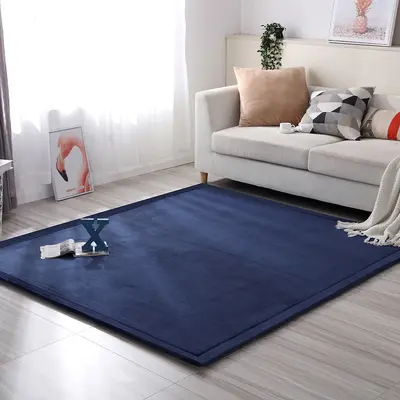 2 cm Kalınlıkta Mercan Polarlı Tatami Yer Matı, Yatak Kenarı Halısı - 10