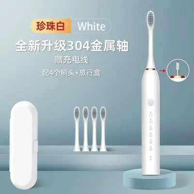 Electric toothbrush, rechargeable, waterproof, sonic - 10
