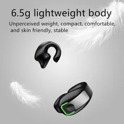 New Clipped GD28 Bluetooth Headset, Non-In-Ear Design, Single-Ear Hanging Business Sports Cross-Border Wholesale