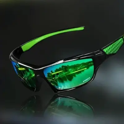 Men's Fashion Sunglasses with Colored Coating Night Vision Driving Cycling - 10