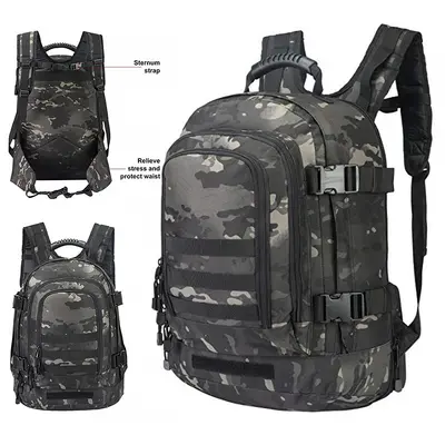Taktischer Rucksack, Tarnung, großes Fassungsvermögen, wasserdicht