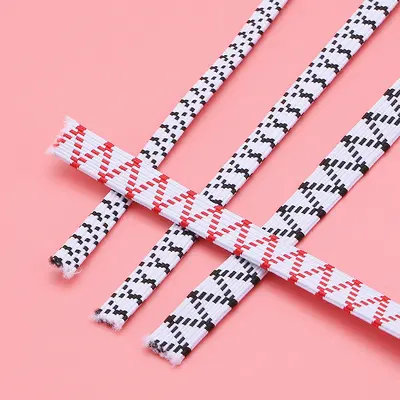 Verdicktes doppellagiges, hochelastisches Latex-Flachgummiband - 3