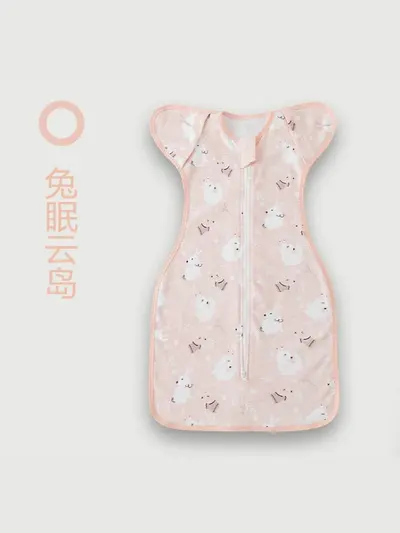 Amazon grenzüberschreitende Sommer-Pucktuch-Decke dünne Neugeborenen-Schlafsack-Materialien Klasse A Wickelsack reine Baumwolle Baby-Pucktuch-Decke.