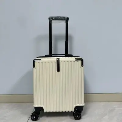 18 Inch Suitcase with Adjustable Wheels and Combination Lock - 6