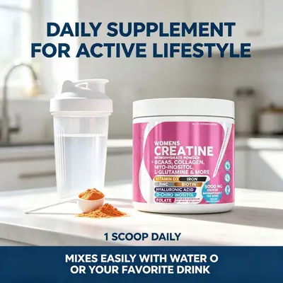 Women's Collagen Creatine Powder 269g - 5