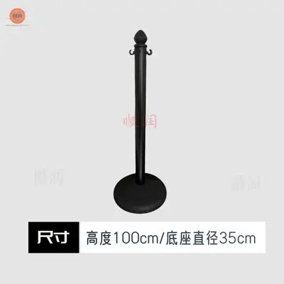 Chain-Linked Water-Filled Traffic Warning Barrier with Reflective Post - 8