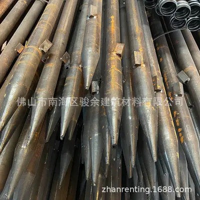 42 mm Perforated Steel Grouting Pipe for Pile and Tunnel Slope Support