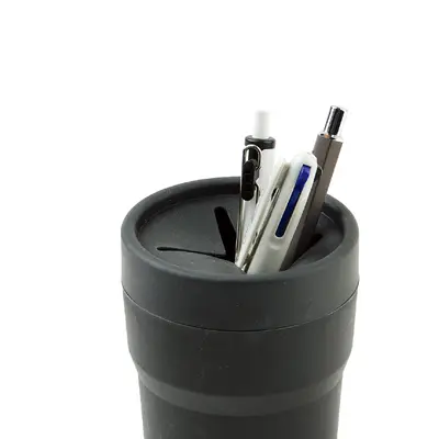 Car trash can, mini storage box for car, interior accessories, creative storage space for round car.