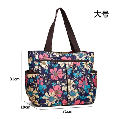 Middle-Aged Mom Tote Bag, Large Capacity for Travel and Shopping - 3