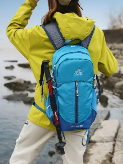 Hiking and trekking backpack, lightweight, multifunctional