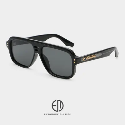 Simple European-American Style UV Protection Sunglasses - 1