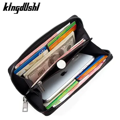 Korean Style Men's Medium Wallet, Large Capacity with Coin Pocket - 4