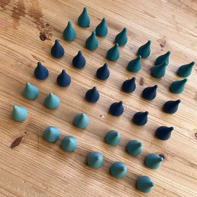 Waldorf ahşap yapı taşları, DIY oyuncak - 12