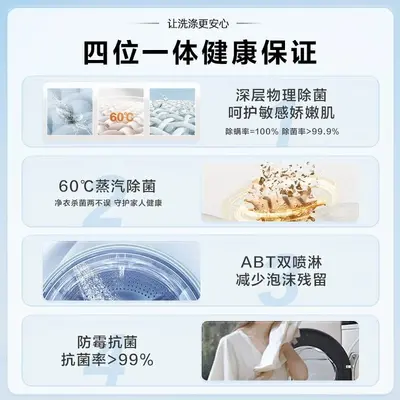 Haier Fully Automatic Washer-Dryer, 10/12 kg Large Capacity