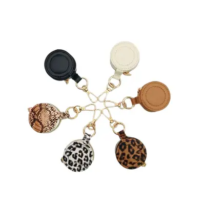 Luxury PU Mini Jewelry Storage Box Portable Travel Zip Multi-layer Earring Necklace Storage Box Ring Organizer