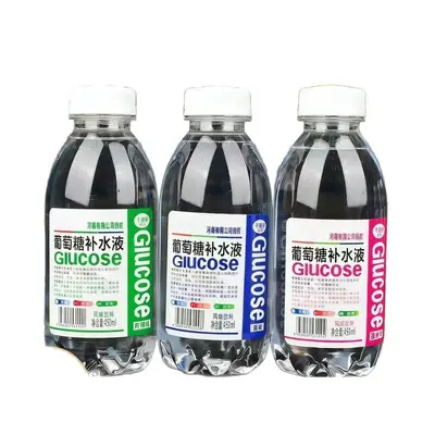 Glucose Hydrating Drink 450ml*15 Bottles Full Case Wholesale Summer Fitness Sports Beverage Energy Replenishing Electrolyte Liquid