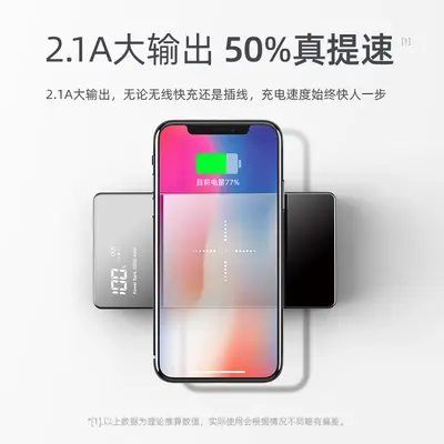 20000mAh Yüksek Kapasiteli Hızlı Şarj Cihazı PD22.5W Flaş Şarjlı 15W Kablosuz Hızlı Şarj Akıllı Telefon Taşınabilir Güç Kaynağı Ultra İnce