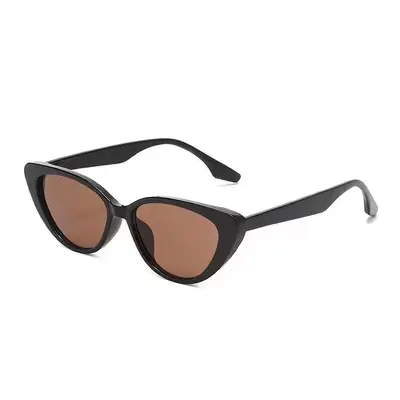 Retro Triangle Cat-Eye Sunglasses for Women with UV Protection - 10