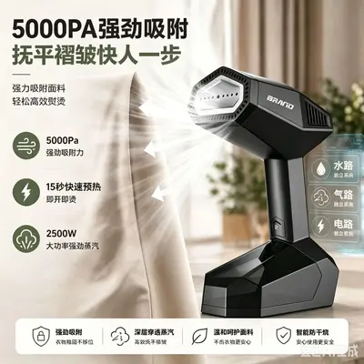 Portable handheld steam iron machine