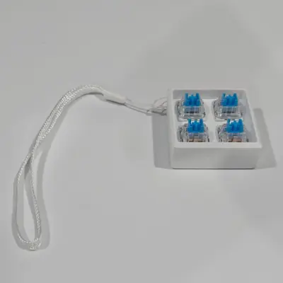 3D打印下沉式底座1键2键4键3键机械减压按键玩具解压钥匙扣试轴器
