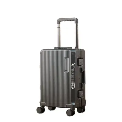 Durable 24-Inch Large-Capacity Trolley Suitcase - 6