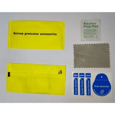 Mobile phone film vehicle kit tempered film accessories set cleaning tablet static electricity - 9
