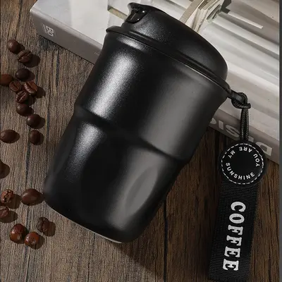 Hochansicht-Kaffeetasse, erschwinglicher Luxus und Premium-Qualität, kleine Kapazität 316 Edelstahl-Thermosbecher, neuer Begleit-Trinkbecher 2025 - 7