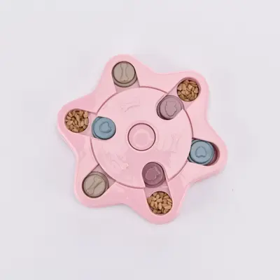 Dog Puzzle Toy Feeder with Anti-Choke Slow Feeder Bowl - 13