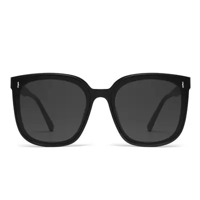 Women's Oversized Frame Sunglasses with Anti-UV Protection - 6