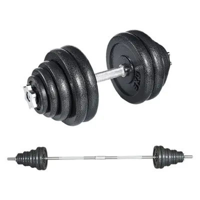 Hantel Herren-Heimtraining Hantel Langhantel-Set Hantel Damen-Langhantel-Set Zuhause 20kg - 6