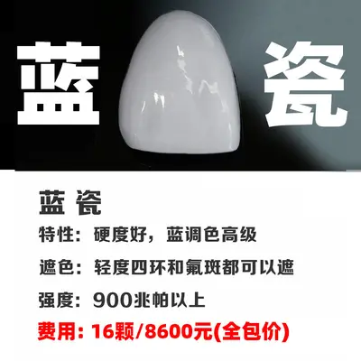 Full Porcelain Dental Veneers, Domestic Porcelain Tooth Veneer Patches - 11