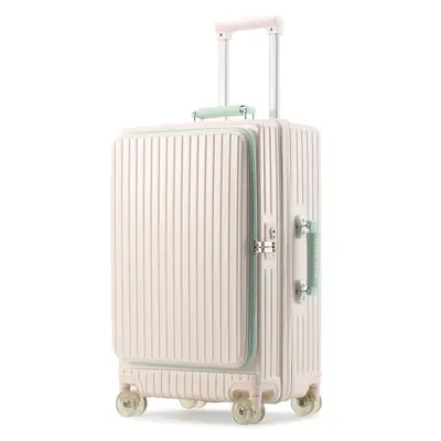 Side-Opening Suitcase 20 Inch, Large Capacity, Jelly Wheels - 8