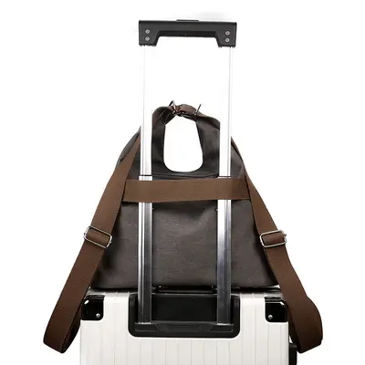 Canvas Women's Tote Bag, Large Capacity, Korean Style - 5