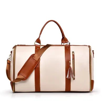 New Large Travel Portable Foldable Women's Clothing Luggage Bag Wheeled Suit Bag Multifunctional Overnight Storage - 7