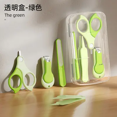 Special set for newborn babies, anti-pinching artifact, nail scissors, nail clipper, baby care tool, baby nail scissors - 11