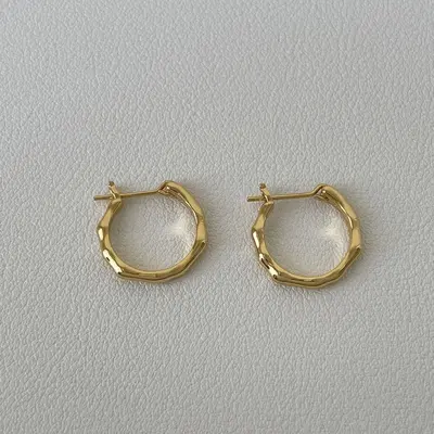925 Gümüş Kulak Halkası, Düz İğne, Minimalist Tasarım - 6