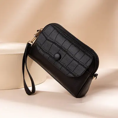 Mini Crossbody Çanta 2025 Kadın Yeni Model Şık Omuz Çantası Premium Hissi Küçük El Çantası Çok Amaçlı Orta Yaş Kadın Çantası Telefon Çantası