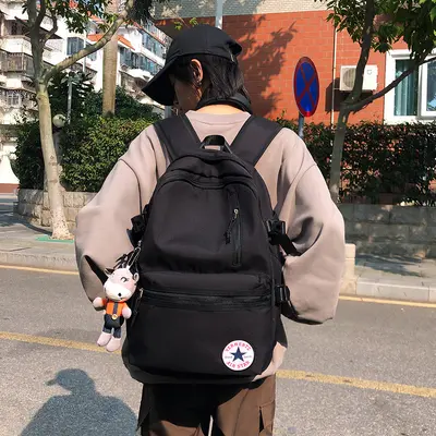 Japanese-Style Large-Capacity Student Backpack with Laptop Compartment - 4