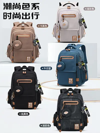 Back-Relieving School Backpack for Middle School Students - 3