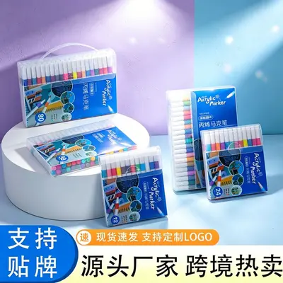 Auswaschbare Acrylmarker für Kinder - 4