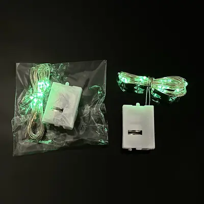 led铜线灯串彩灯三档LED小白盒串灯 表白礼盒波波球装饰氛围布置 - 13